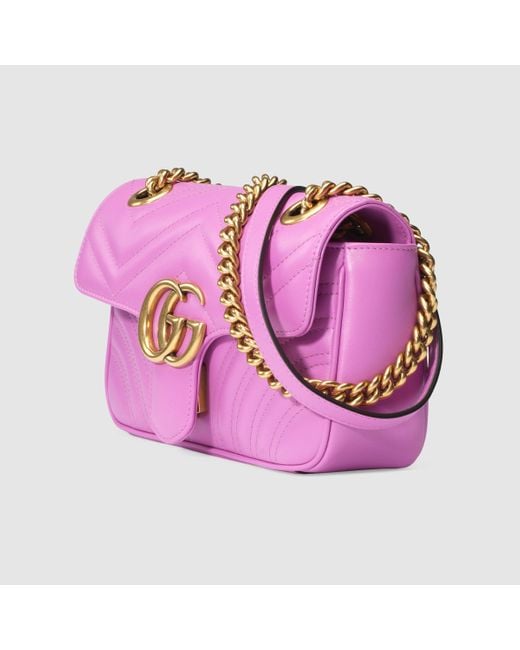 gucci mini marmont pink